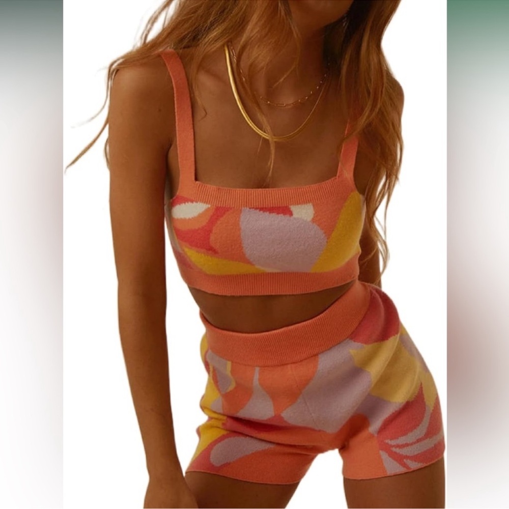 Amazon Women's Colorful Knit Set